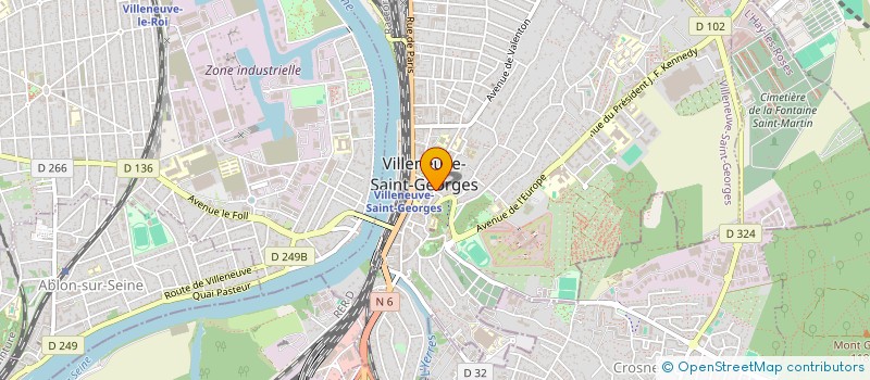 localisation de l'entreprise MONSIEUR YOANN VARELA SEMEDO  VILLENEUVE-SAINT-GEORGES