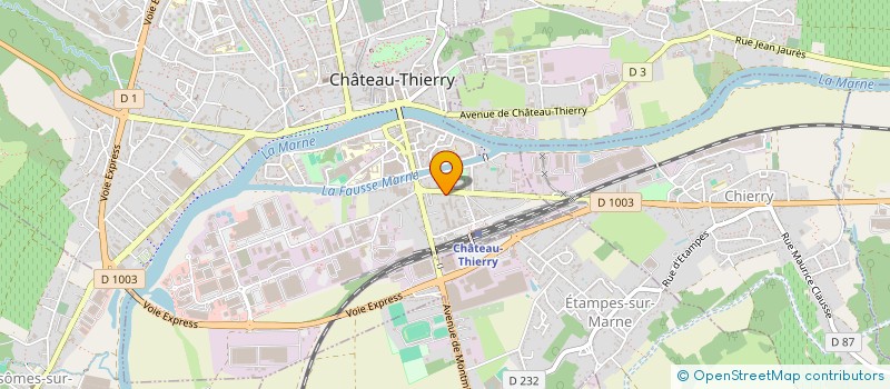 localisation de l'entreprise MONSIEUR YOANN VELLAUD  NOGENT L ARTAUD