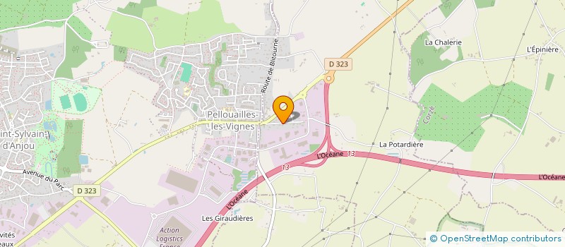 localisation de l'entreprise MONSIEUR YOANN VEST  MAZE-MILON