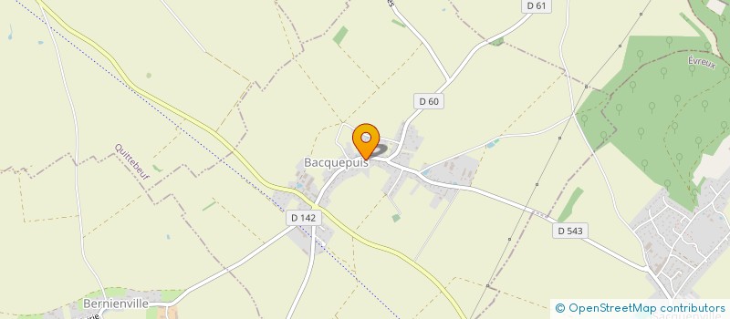 localisation de l'entreprise MONSIEUR YOANN VIGNAL  BACQUEPUIS