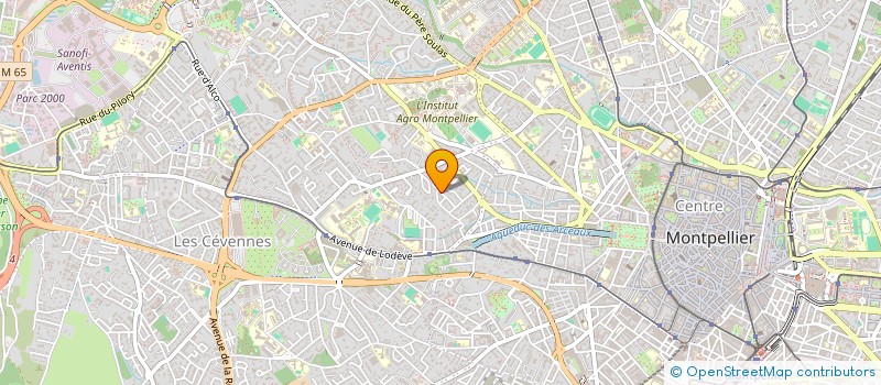 localisation de l'entreprise MONSIEUR YOANN VOULOT  MONTPELLIER