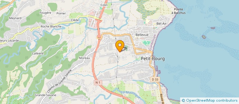 localisation de l'entreprise MONSIEUR YOANN WILLIAMS  PETIT-BOURG