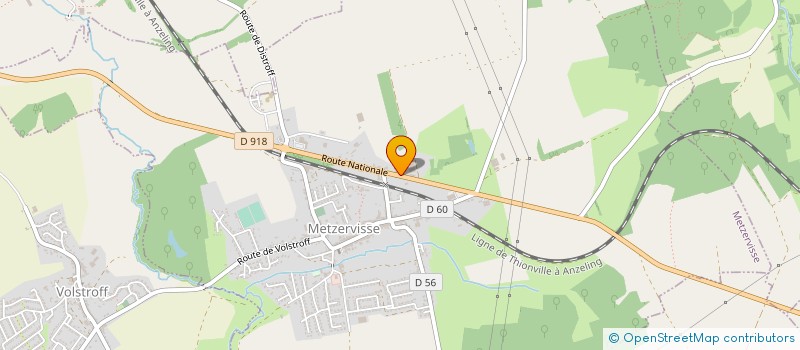 localisation de l'entreprise MONSIEUR YOANN WITTMANN  METZERVISSE