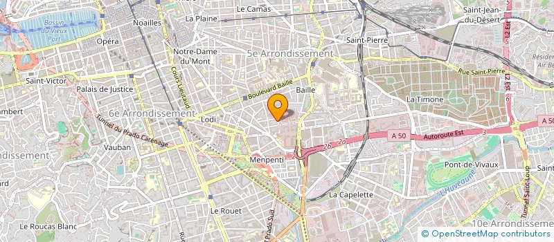 localisation de l'entreprise MONSIEUR YOANNE DUFIL à MARSEILLE