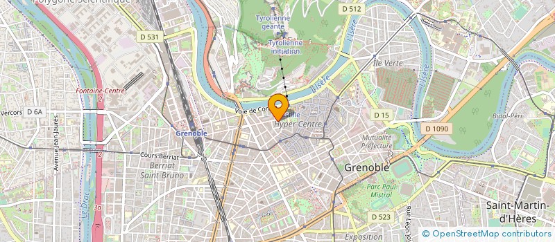 localisation de l'entreprise MONSIEUR YOANNIS SERVOS  GRENOBLE