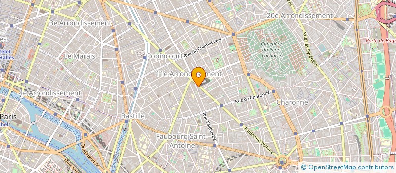 localisation de l'entreprise MONSIEUR YOEL AMIEL  PARIS