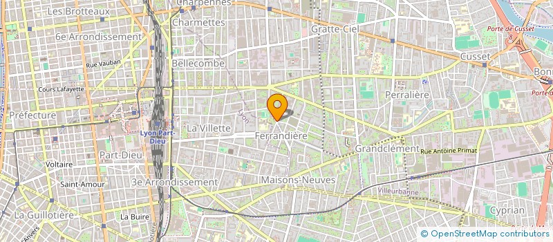 localisation de l'entreprise MONSIEUR YOEL AMOUYAL  VILLEURBANNE