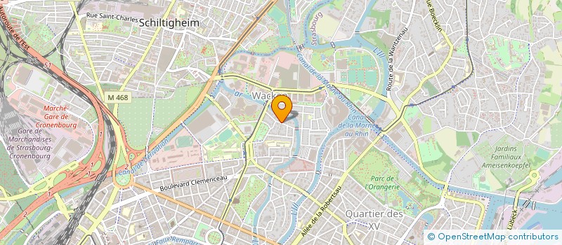 localisation de l'entreprise MONSIEUR YOEL DANAN à STRASBOURG