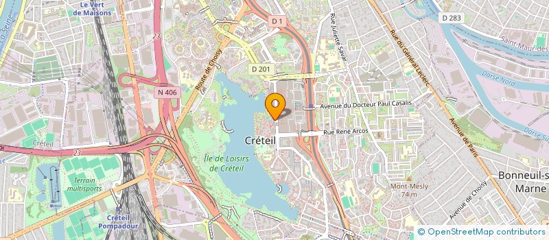 localisation de l'entreprise MONSIEUR YOEL ELMALEH à CRETEIL