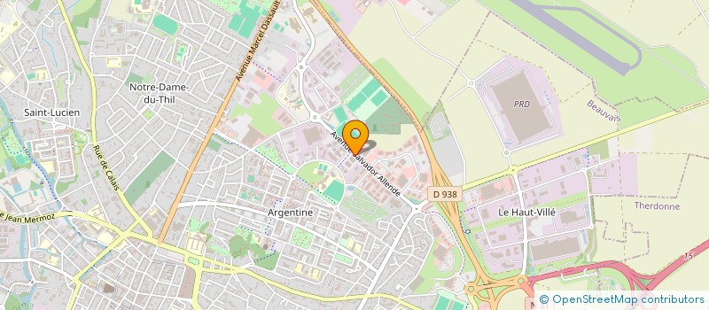 localisation de l'entreprise MONSIEUR YOEL SMADJA  BEAUVAIS