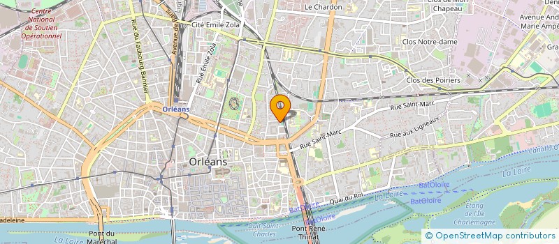 localisation de l'entreprise MONSIEUR YOENN BERNARD à ORLEANS