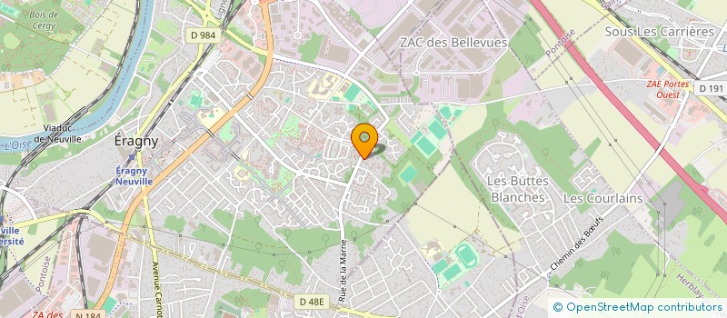 localisation de l'entreprise MONSIEUR YOGESH JOLLY  ERAGNY