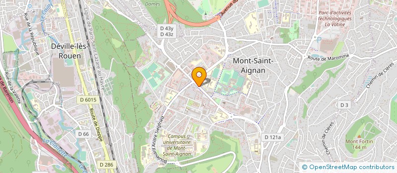 localisation de l'entreprise MONSIEUR YOGYA BAHADUR à MONT-SAINT-AIGNAN