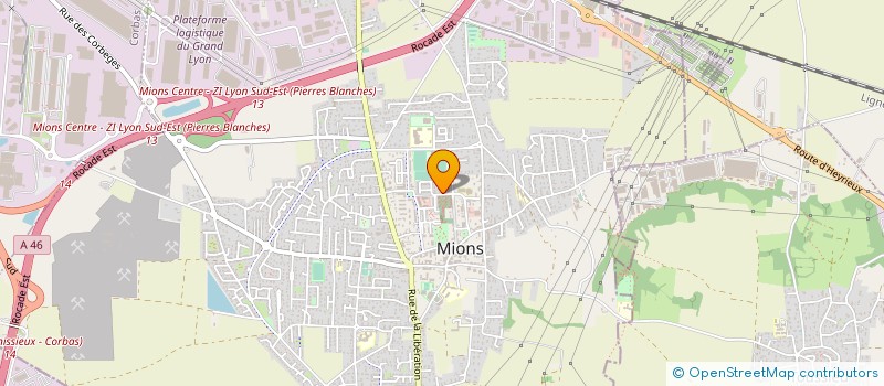 localisation de l'entreprise MONSIEUR YOHAN ABDI  MIONS