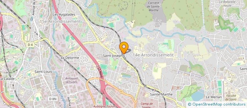 localisation de l'entreprise MONSIEUR YOHAN ADAM à MARSEILLE