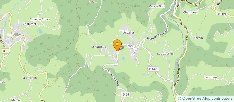 localisation de l'entreprise MONSIEUR YOHAN AIGLE  COURS