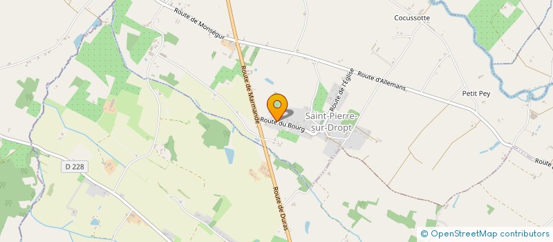 localisation de l'entreprise MONSIEUR YOHAN ALAN  SAINT-PIERRE-SUR-DROPT