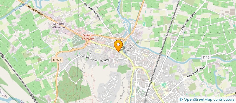 localisation de l'entreprise MONSIEUR YOHAN ALLEGRE  CAVAILLON