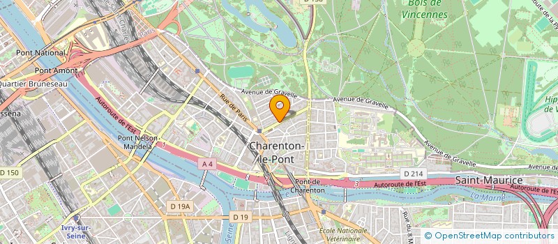 localisation de l'entreprise MONSIEUR YOHAN AMAR  CHARENTON-LE-PONT