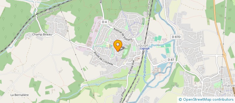 localisation de l'entreprise MONSIEUR YOHAN ANDRADE  LIGUGE