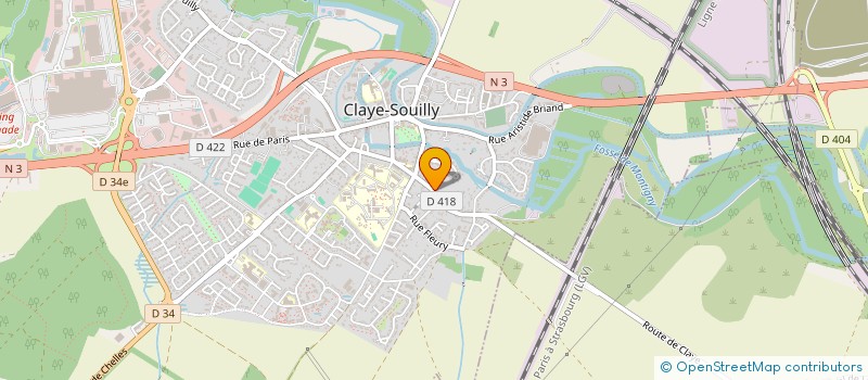 localisation de l'entreprise MONSIEUR YOHAN AUGOULA  CLAYE-SOUILLY