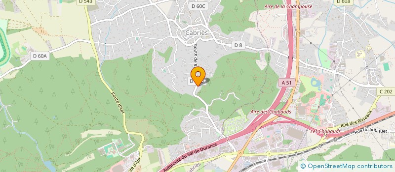 localisation de l'entreprise MONSIEUR YOHAN BACOEUR  CABRIES