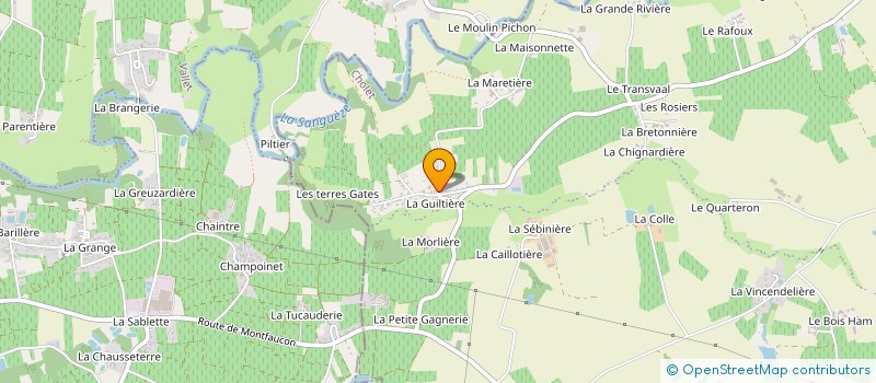 localisation de l'entreprise MONSIEUR YOHAN BARBAUD  SEVREMOINE