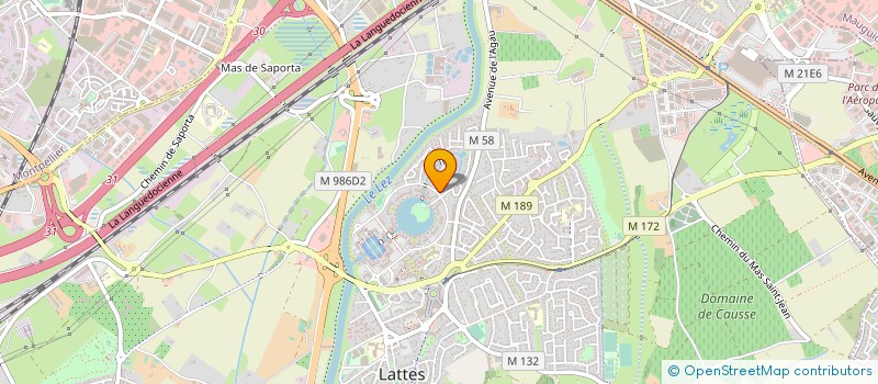 localisation de l'entreprise MONSIEUR YOHAN BARKATE à LATTES