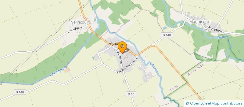 localisation de l'entreprise MONSIEUR YOHAN BAU  POUGY