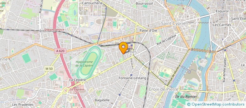 localisation de l'entreprise MONSIEUR YOHAN BAULAC à TOULOUSE