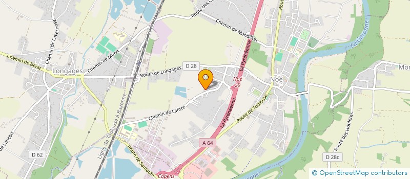 localisation de l'entreprise MONSIEUR YOHAN BAUTHIAN  NOE