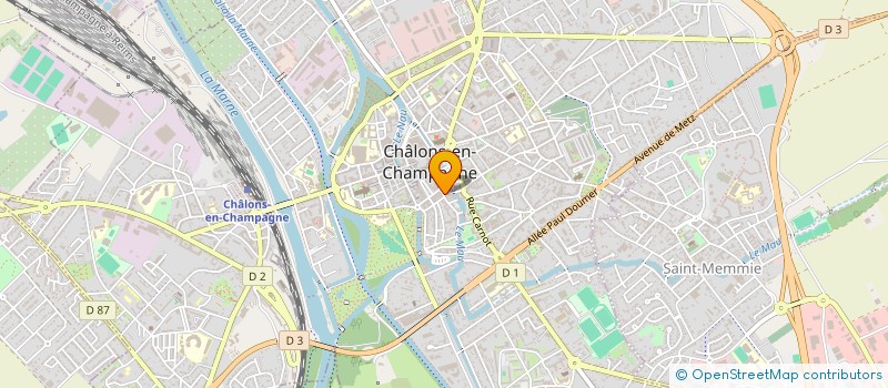 localisation de l'entreprise MONSIEUR YOHAN BAUWENS à CHALONS-EN-CHAMPAGNE