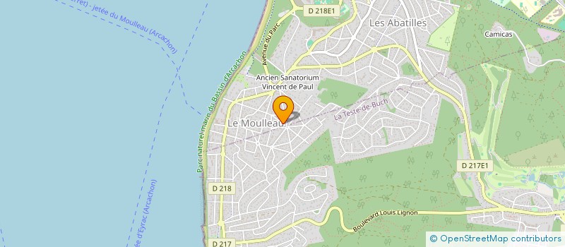 localisation de l'entreprise MONSIEUR YOHAN BENAYOUN  ARCACHON