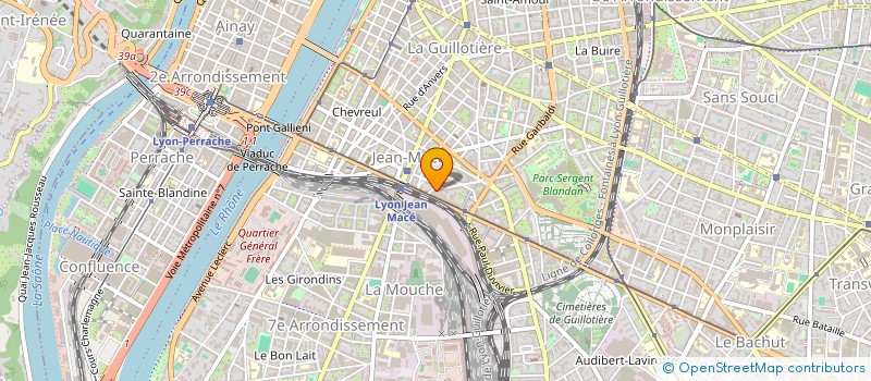 localisation de l'entreprise MONSIEUR YOHAN BERGERET  LYON