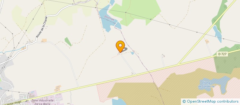 localisation de l'entreprise MONSIEUR YOHAN BERTAUD  MONTMORILLON