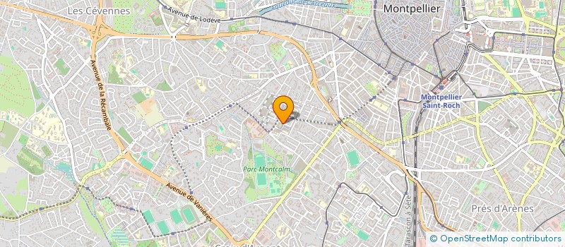 localisation de l'entreprise MONSIEUR YOHAN BOMBARD  MONTPELLIER