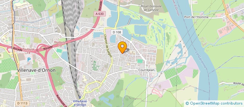 localisation de l'entreprise MONSIEUR YOHAN BOMMET  VILLENAVE-D'ORNON