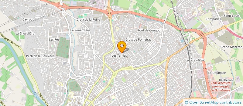 localisation de l'entreprise MONSIEUR YOHAN BOSSO  BEZIERS