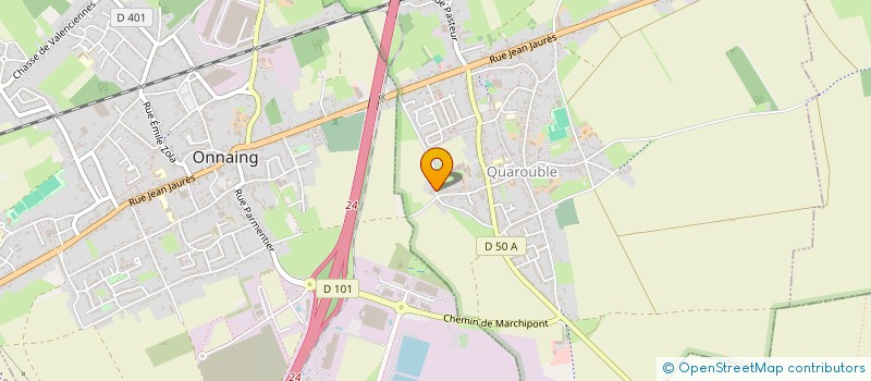 localisation de l'entreprise MONSIEUR YOHAN BOUTONNE  QUAROUBLE