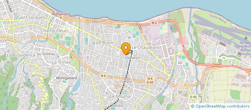 localisation de l'entreprise MONSIEUR YOHAN CASIMIR  SAINT-DENIS