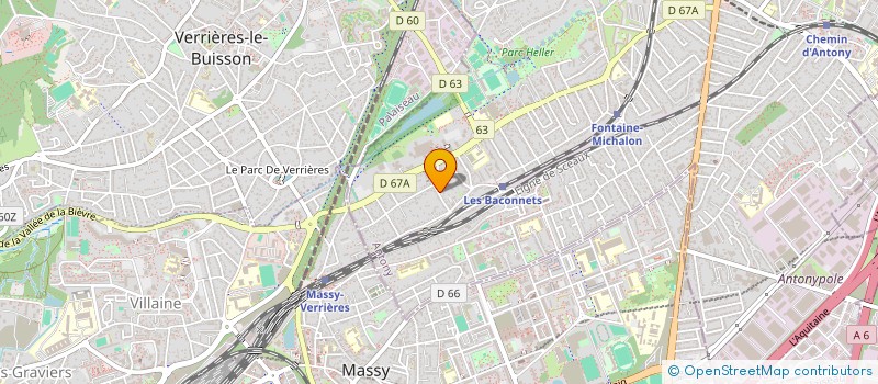 localisation de l'entreprise MONSIEUR YOHAN CATRAIN à ANTONY