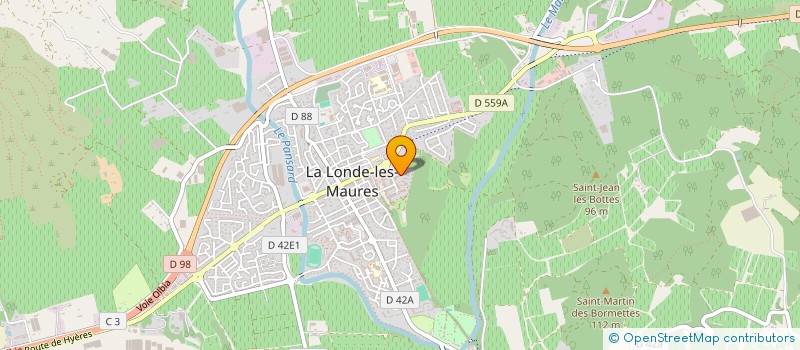 localisation de l'entreprise MONSIEUR YOHAN CAZALS à LA LONDE-LES-MAURES