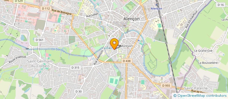 localisation de l'entreprise MONSIEUR YOHAN CHEDHOMME à ALENCON