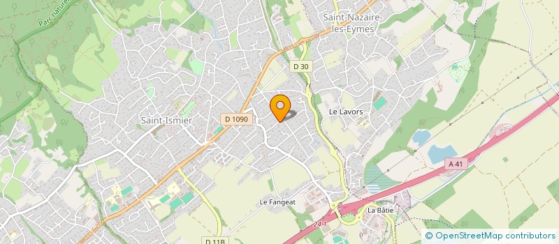 localisation de l'entreprise MONSIEUR YOHAN CHIGNARDET  SAINT-ISMIER