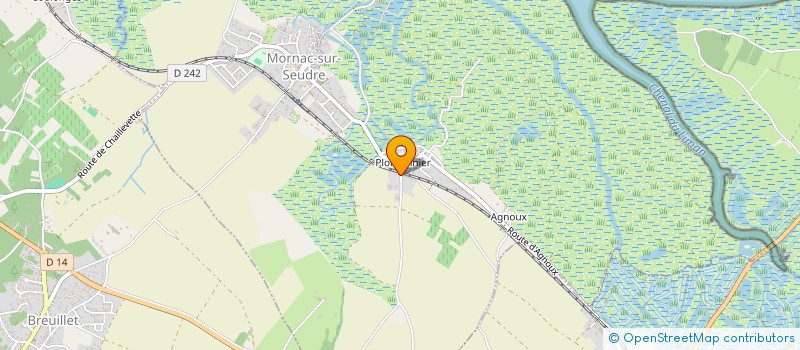 localisation de l'entreprise MONSIEUR YOHAN CHOLLET  MORNAC-SUR-SEUDRE