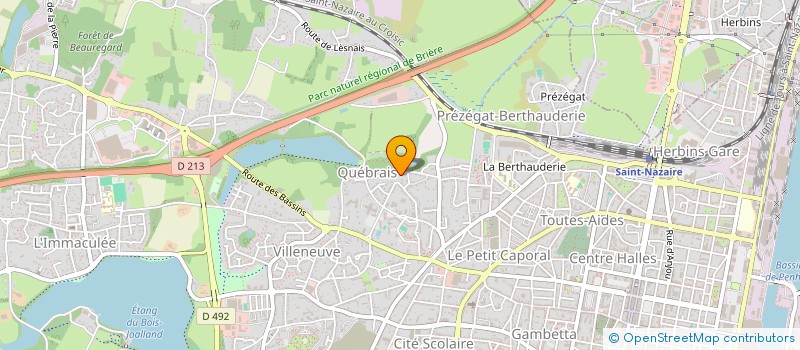 localisation de l'entreprise MONSIEUR YOHAN CHOQUER  SAINT-NAZAIRE