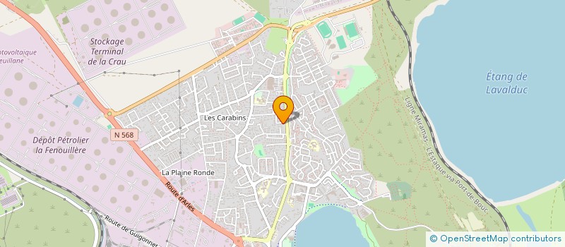 localisation de l'entreprise MONSIEUR YOHAN COINTE  FOS-SUR-MER