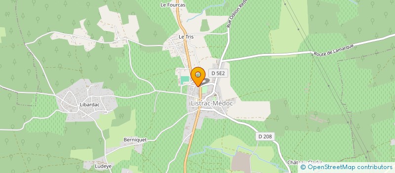 localisation de l'entreprise MONSIEUR YOHAN COSTEDOAT-DESCOUZERES  LISTRAC MEDOC