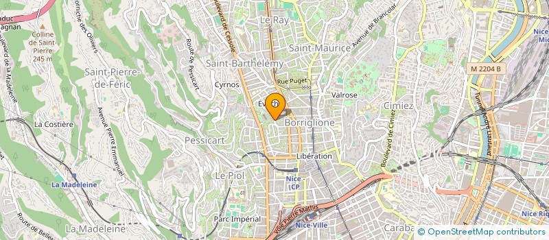 localisation de l'entreprise MONSIEUR YOHAN CRAMPON à NICE