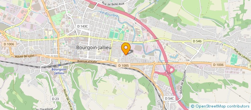 localisation de l'entreprise MONSIEUR YOHAN DAMOUR à BOURGOIN-JALLIEU